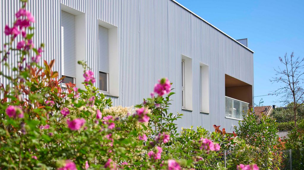 Bardage extérieur en aluminium